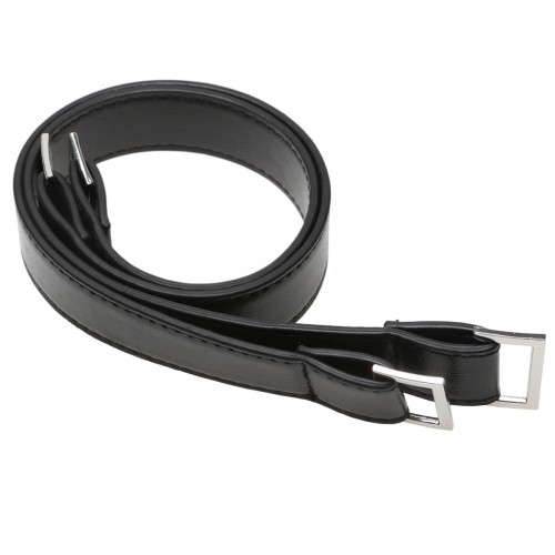 Go Handmade - Asa para bolso - 42 cm - Black/Silver