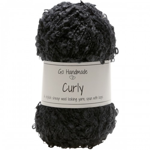 Go Handmade - Curly - Black (17645)