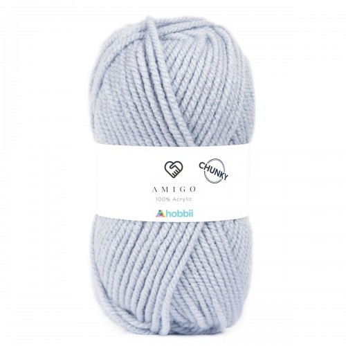 Hobbii - Amigo Chunky - Silver Blue (A13)