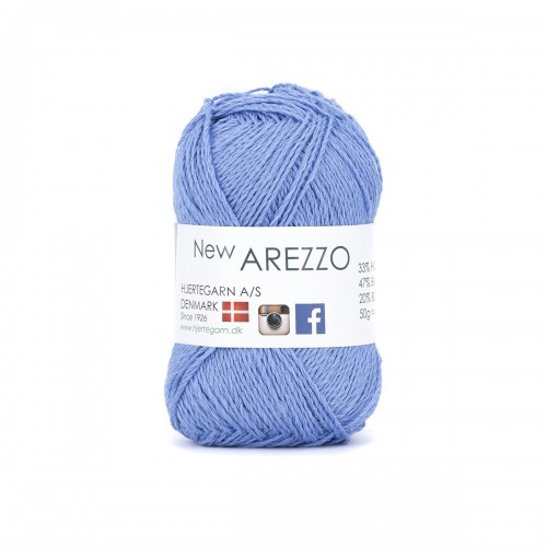Hjertegarn - New Arezzo - Light Blue (4030)