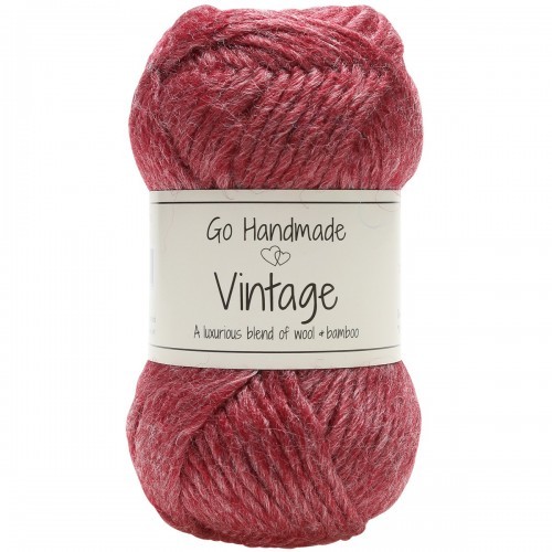 Go Handmade - Vintage - Burgundy (17451)
