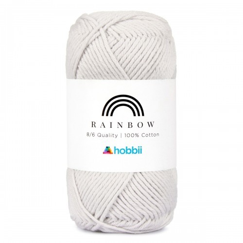 Hobbii - Rainbow Cotton 8/6 - Mist (097)