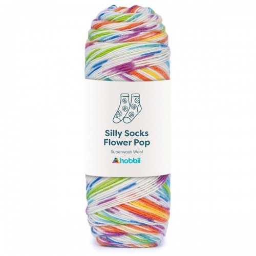 Hobbii - Silly Socks Flower Pop - Crocus (01)