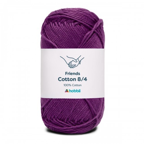 Friends - Friends Cotton 8/4 - Grape (65)
