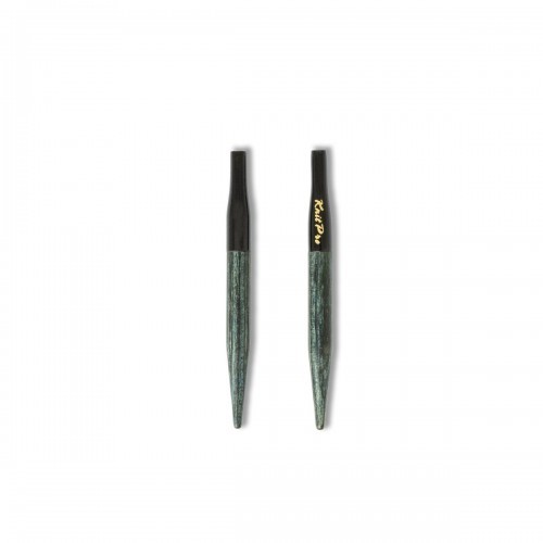 KnitPro - Agujas Circulares Intercambiables Extra Cortas DENIM - 5,5 mm