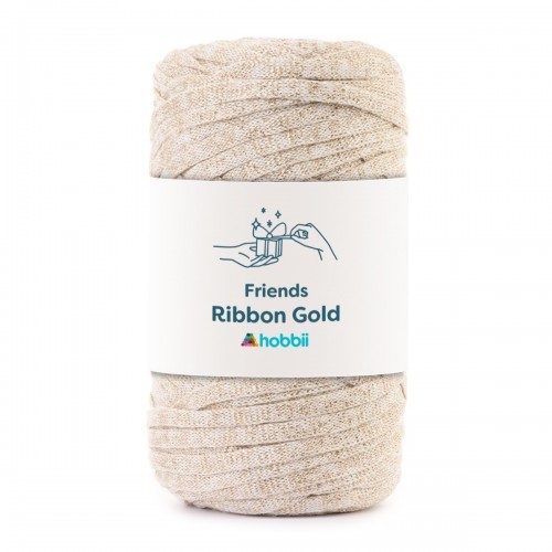 Friends - Friends Ribbon Gold - White (01)