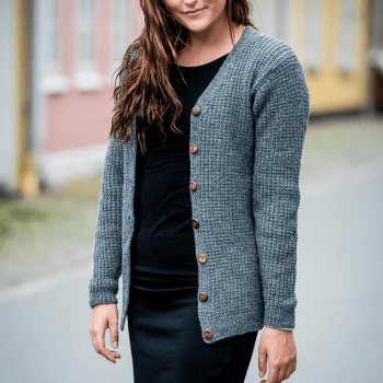 Søk easy care classic Hobbii.no 1537 Jakke i patentstrikk med glidelås | Oppskrifter